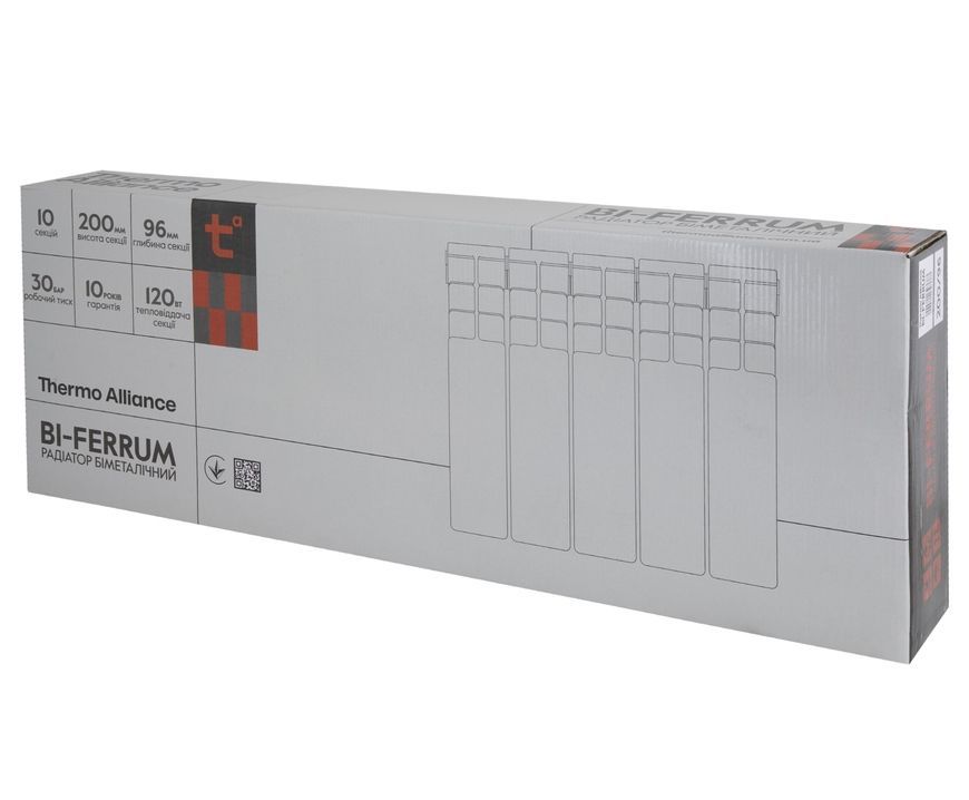 Радиатор биметаллический Thermo Alliance Bi-Ferrum 200/96 0,81 кг F20096B - F20096B