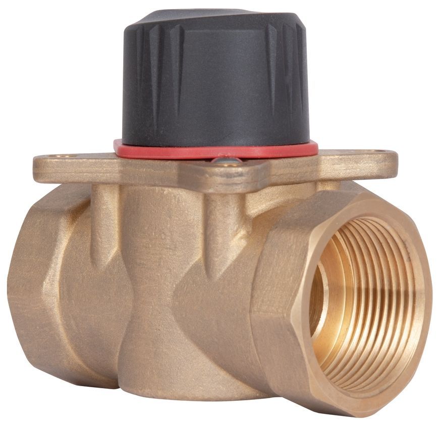 Клапан триходовий ручний Thermo Alliance Standart 1 1/4" ВР латунний SF363W32 - SF363W32