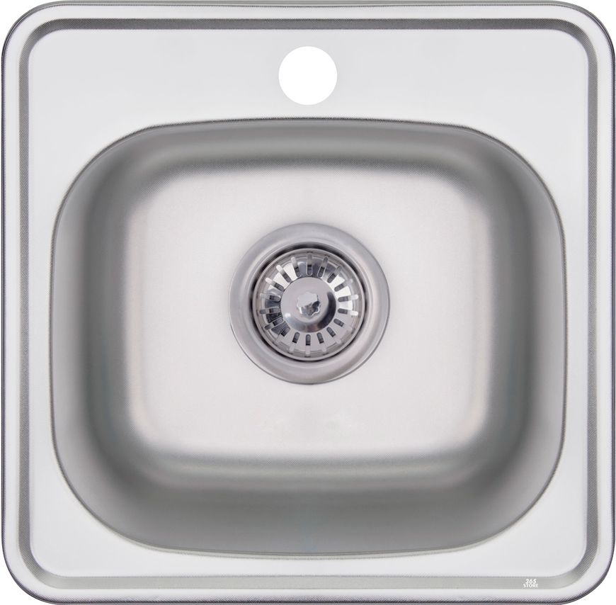 Кухонна мийка IMPERIAL 3838 Satin 0,6 мм (IMP383806SAT) - IMP383806SAT