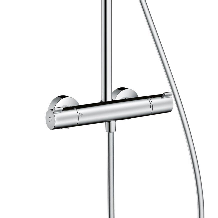 Душевая система HANSGROHE Crometta S Showerpipe 240 1jet с термостатом 27267000 хром - 27267000