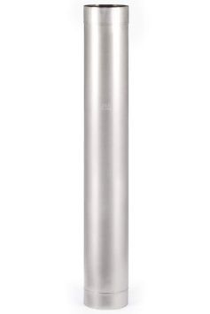Труба AISI 304 дымоходная ВЕНТ УСТРИЙ из нержавеющей стали &Oslash;180, 1 м, 1,0 мм - VU-T-N-D180-1-1,0-304
