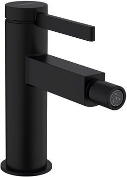 Змішувач для біде HANSGROHE Finoris Matt Black 76200670 чорний матовий з донним клапаном push-open - 76200670
