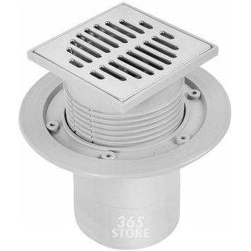 Трап для душа McALPINE 115х115 HCFG3V-110 110 мм - HCFG3V-110