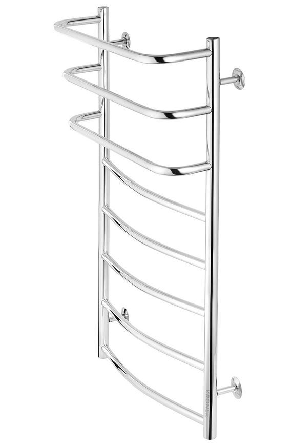 Сушарка для рушників водяна Kroner KRP Prima PR-WT90x50-8 нержавіюча сталь CV036312 - PR-WT90x50-8