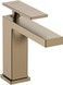 Змішувач для раковини HANSGROHE Tecturis E 110 CoolStart EcoSmart+ Brushed Bronze 73014140 бронза з донним клапаном - 73014140 - 1