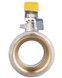 Кран кульовий прямий Thermo Alliance Standart 2" ВР для газу, PN40, важіль, латунь SD600NG50PN40