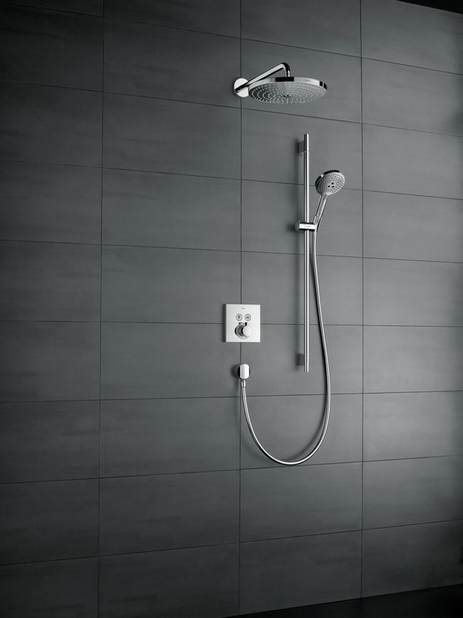 Термостат скрытого монтажа HANSGROHE ShowerSelect на 2 функции Chrome 15763000 хром - 15763000