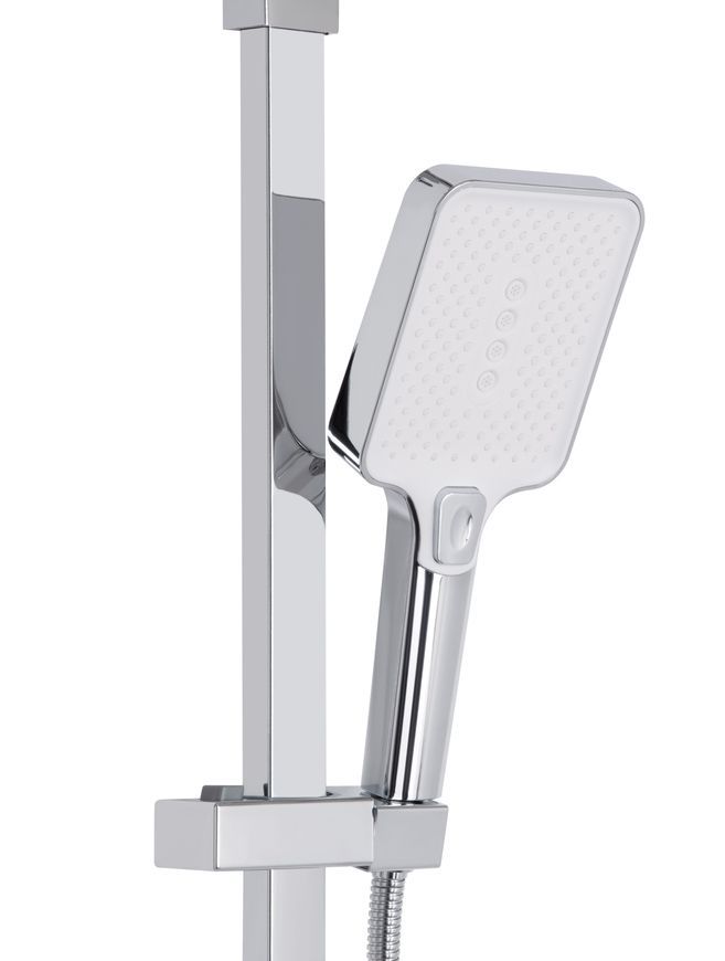 Душевая система Qtap Swan Cascada с изливом Chrome/White QTSWA111CRW45570 - QTSWA111CRW45570