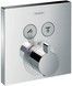 Термостат скрытого монтажа HANSGROHE ShowerSelect на 2 функции Chrome 15763000 хром - 15763000 - 1