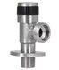 Кран угловой приборный Thermo Alliance Standart 1/2"НРх3/4"НР керамическая букса никель TAS345W1520SS