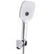 Змішувач для ванни Qtap Gemini з душовим гарнітуром Chrome/White QTGEM259CRW45683 - QTGEM259CRW45683 - 5