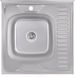 Кухонна мийка LIDZ 6060-L Decor 0,6 мм (160) - LIDZ6060LDEC06 - 1