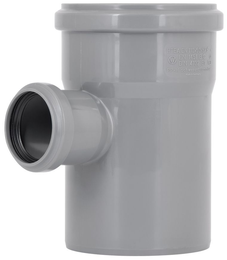 Трійник каналізаційний Ostendorf-OSMA HT-System PLUS d110/50/110&times;87&deg; SD00057163