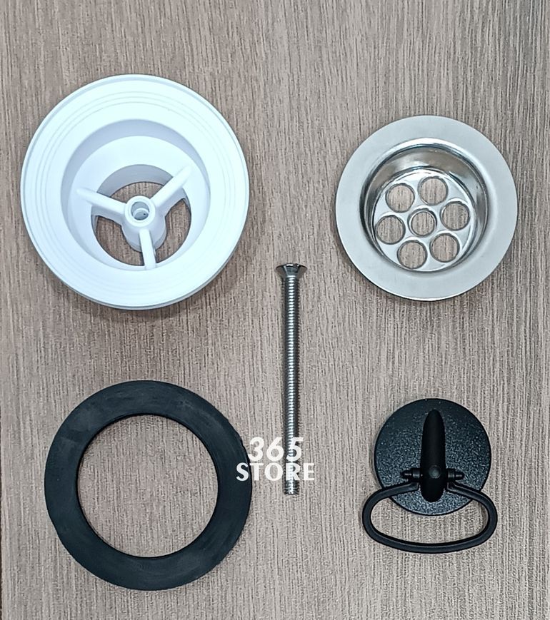 Злив McALPINE до умивальника 1 1/4&Prime; x 60 мм з решіткою та корком HC15B - HC15B