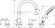 Змішувач на борт ванни HANSGROHE Vernis Shape 71459670 чорний матовий - 71459670 - 2