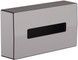 Диспенсер для салфеток HANSGROHE AddStoris Brushed Black Chrome 41774340 черный хром