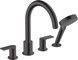 Змішувач на борт ванни HANSGROHE Vernis Shape 71459670 чорний матовий - 71459670 - 1