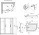 Душевая кабина LIDZ ŁATWA 120x85, низкий, стекло прозр. 5 мм, левая - LLSC12085LSATLOWTR - 11