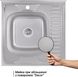 Кухонна мийка LIDZ 6060-L Decor 0,6 мм (160) - LIDZ6060LDEC06 - 3