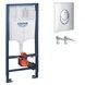 Инсталяция GROHE Rapid SL 38721001 с панелью смыва 38505000 - 38721001 - 1