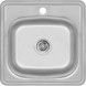 Кухонная мойка LIDZ 4848 Decor 0,6 мм (160) - LIDZ4848DEC06 - 1