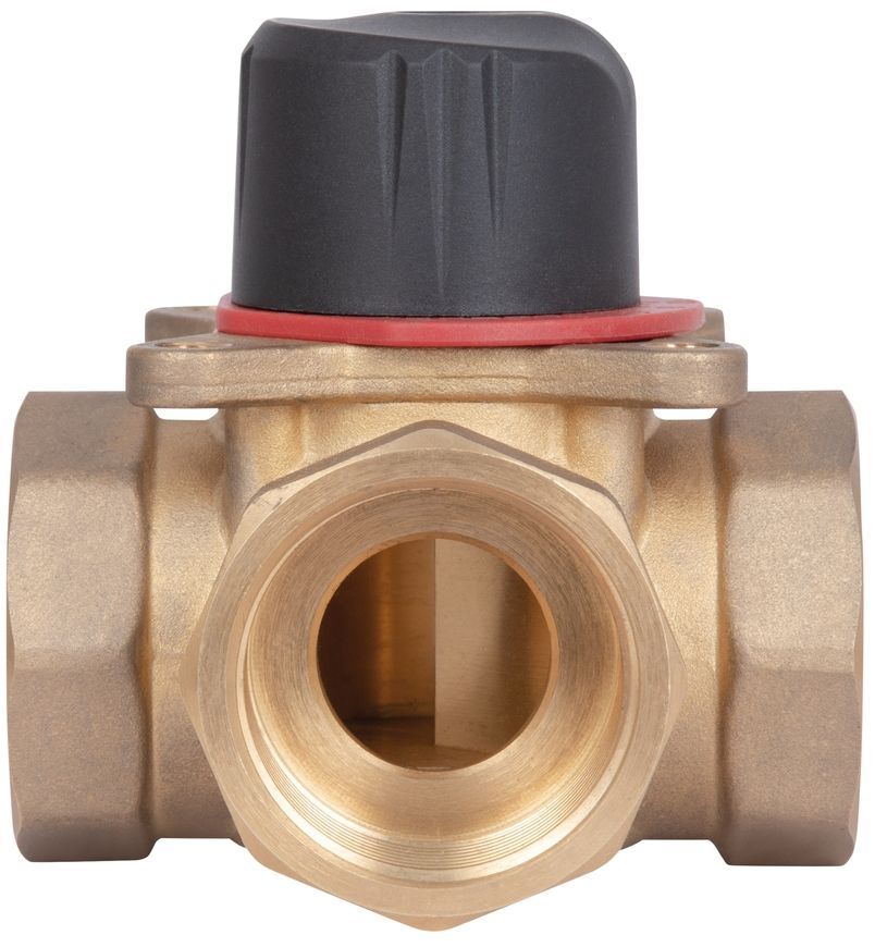 Клапан триходовий ручний Thermo Alliance Standart 1" ВР латунний SF363W25 - SF363W25