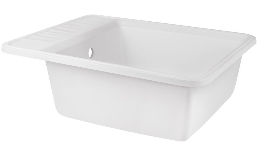 Кухонная мойка QTAP CS 6250 White (QT6250WHI650) - QT6250WHI650