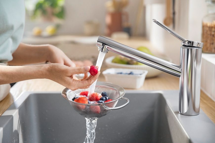 Кухонная мойка HANSGROHE S510-F450 560х510 Concretegrey серый бетон 43312380 - 43312380