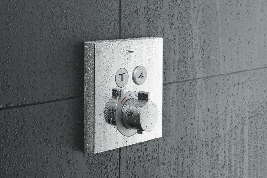 Термостат скрытого монтажа HANSGROHE ShowerSelect на 2 функции Chrome 15763000 хром - 15763000