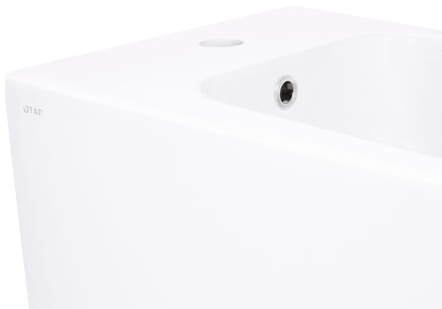 Биде подвесное Qtap Crow 485х360х290 мм QT05555371W - QT05555371W