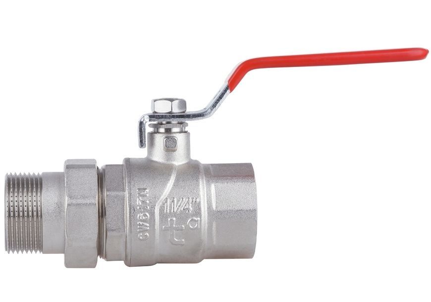 Кран шаровой "американка" Thermo Alliance Forte 1" 1/4 ВН прямой, латунь PN40 SF220W32 - SF220W32
