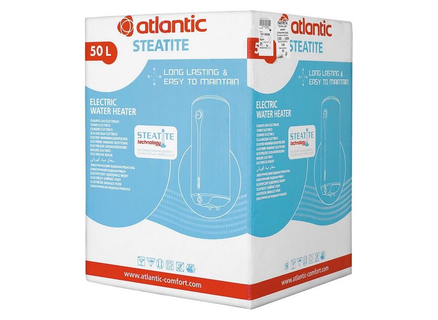 Електричний водонагрівач ATLANTIC STEATITE EGO VM 050 D400-1-BC - 841297