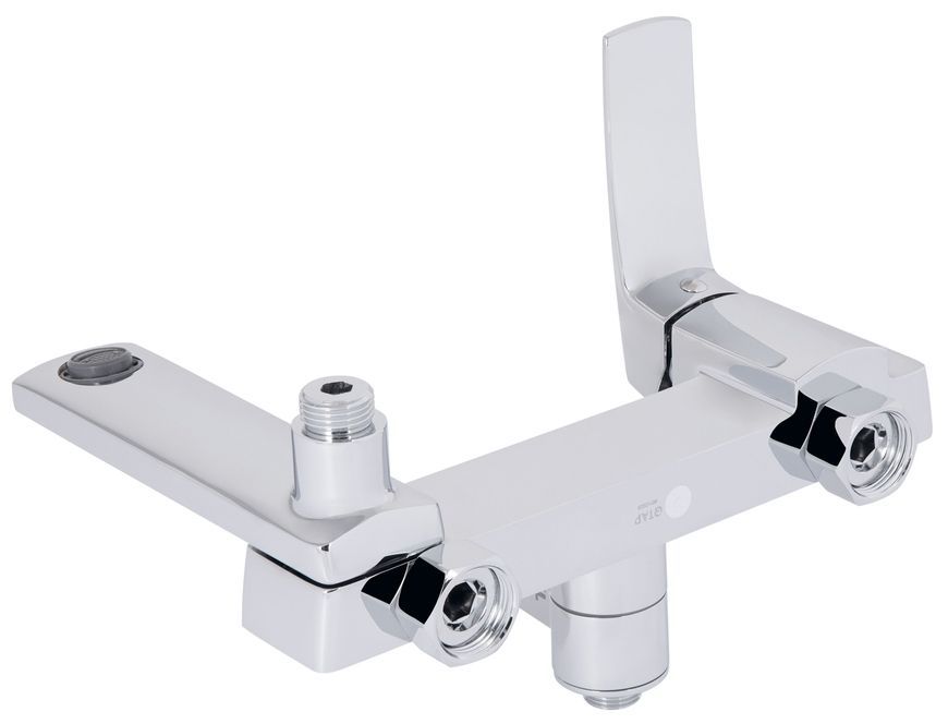 Душевая система универсальная Qtap Tern на три потребителя (с изливом) Chrome QTTER1112CRM47592 - QTTER1112CRM47592
