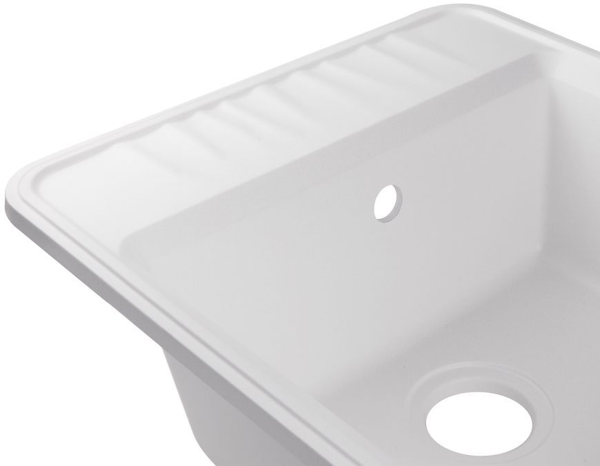 Кухонная мойка QTAP CS 6250 White (QT6250WHI650) - QT6250WHI650