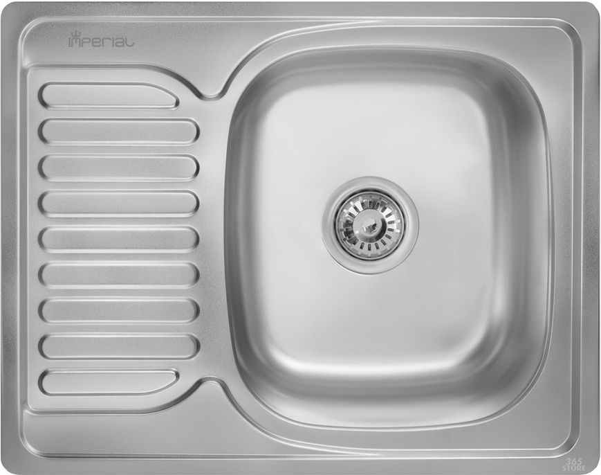 Кухонна мийка IMPERIAL 6350 Micro Decor 0,8 мм (IMP6350DEC) - IMP6350DEC