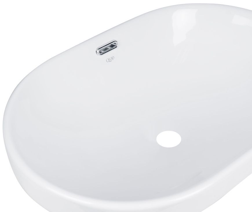 Раковина Qtap Leo 610x400x195 White QT11114028WN - QT11114028WN