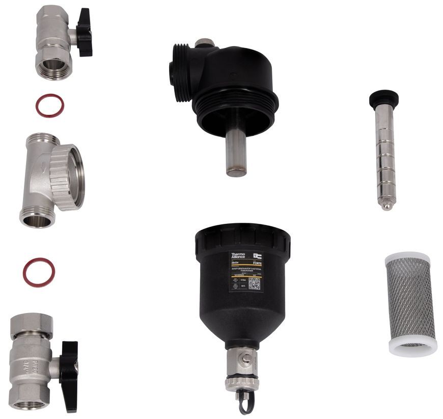 Фільтр-дешламатор Thermo Alliance Forte 3/4" з магнітом, поворотний TAF400G20