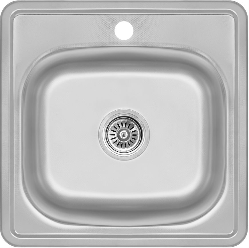 Кухонна мийка LIDZ 4848 Decor 0,6 мм (160) - LIDZ4848DEC06