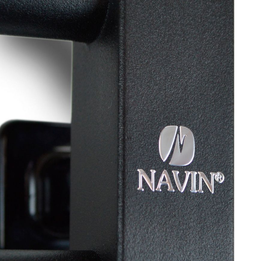 Рушникосушарка електрична NAVIN Класик Квадро 500х800 Sensor ліва чорний муар 12-216153-5080 - 12-216153-5080