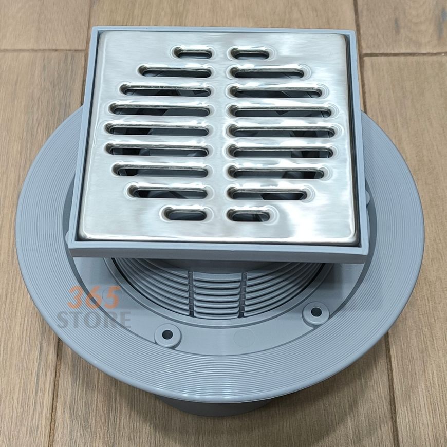 Трап для душу McALPINE 115х115 HCFG3V-110 110 мм - HCFG3V-110