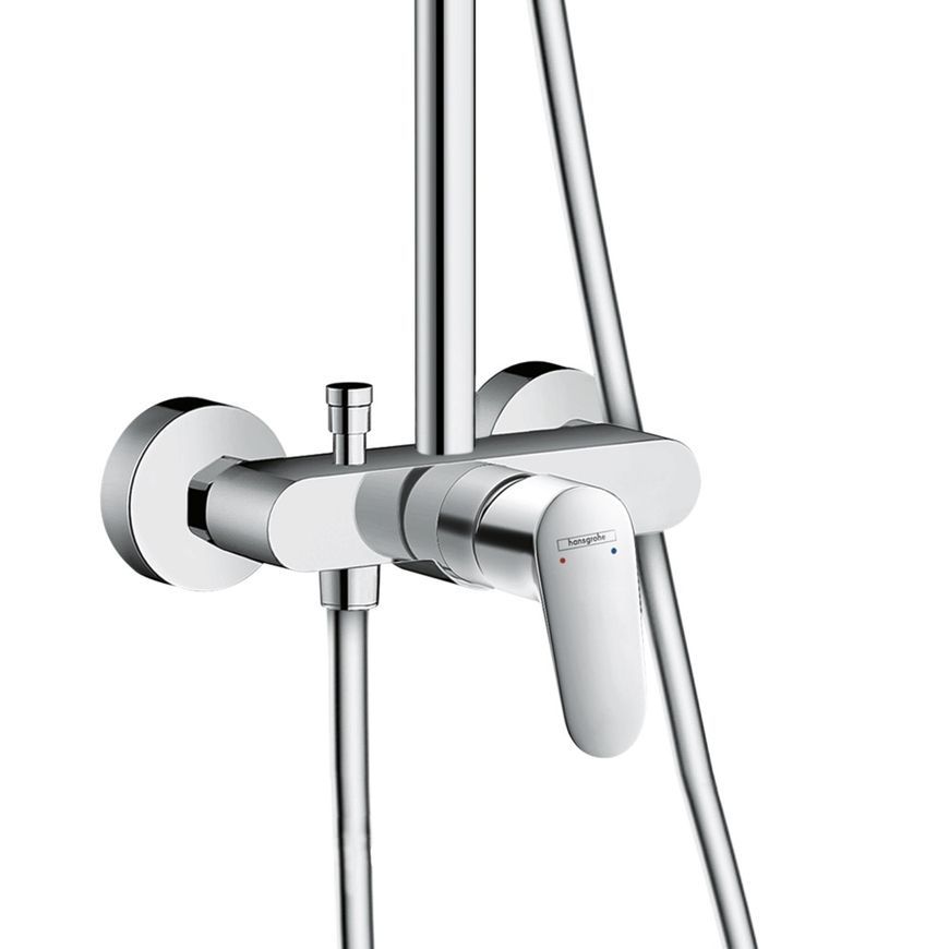 Душевая система HANSGROHE Crometta E Showerpipe 240 1jet 27284000 хром - 27284000