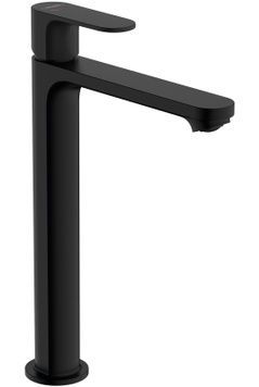 Змішувач для раковини HANSGROHE Rebris S 240 CoolStart чорний матовий 72580670 з донним клапаном - 72580670
