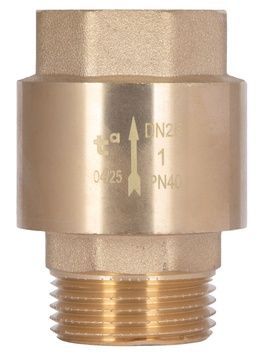 Обратный клапан Thermo Alliance Standart 1" ВРх1" НР с латунным штоком TAS248W25 - TAS248W25