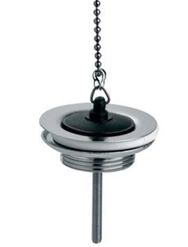 Злив McALPINE до умивальника 1 1/4&Prime; x 65 мм з решіткою, корком та ланцюжком 255CB - 255CB