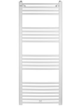 Полотенцесушитель водяной QTAP Evia (WHI) P21 1200x500 HY белый - QTEVIAWHIP211200500HY