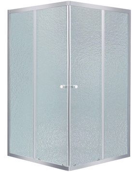 Душова кабіна LIDZ WAWEL 90x90 SC90x90.SAT.LOW.FR, скло Frost 4 мм без піддону - LWASC9090SATLOWFR2