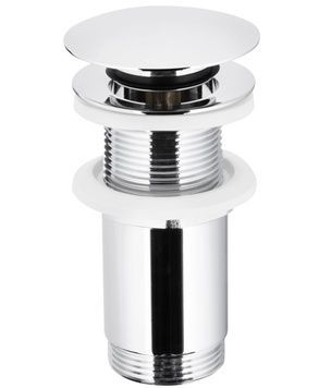 Донный клапан KFA ARMATURA 660-253-00 для умывальника 1 1/4" Cliсk-Claсk большой без перелива - 660-253-00