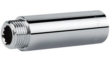 Удлинитель латунный хромированный Icma 1/2"НРх1/2"ВР длина 70 мм №19 81019AD07006