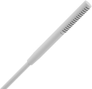 Ручний душ HANSGROHE Pulsify S 100 1jet EcoSmart Matt White 24125700 білий матовий - 24125700