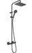 Душова система HANSGROHE Vernis Shape Showerpipe 230 1jet EcoSmart з термостатом чорна матова 26097670 - 26097670 - 1